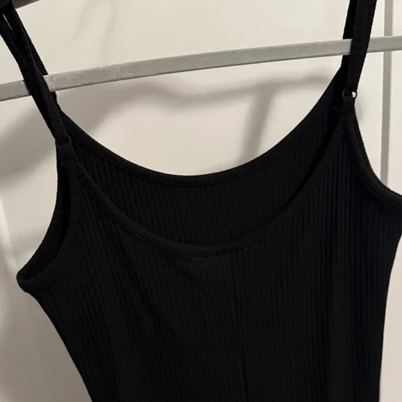 Black Spaghetti Strap Dress - Picture 3 of 4